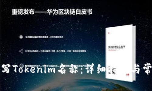 如何正确填写Tokenim名称：详细指南与常见问题解答